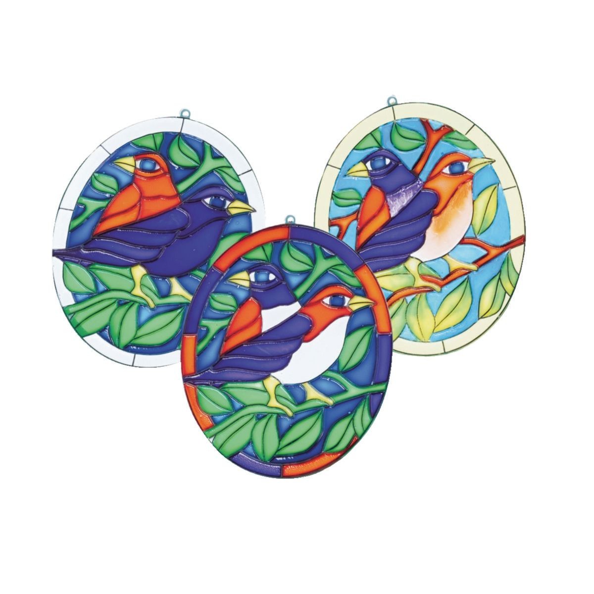 Buy Sun Catchers- Bird Theme Craft Kit (Pack of 12) at S&S Worldwide