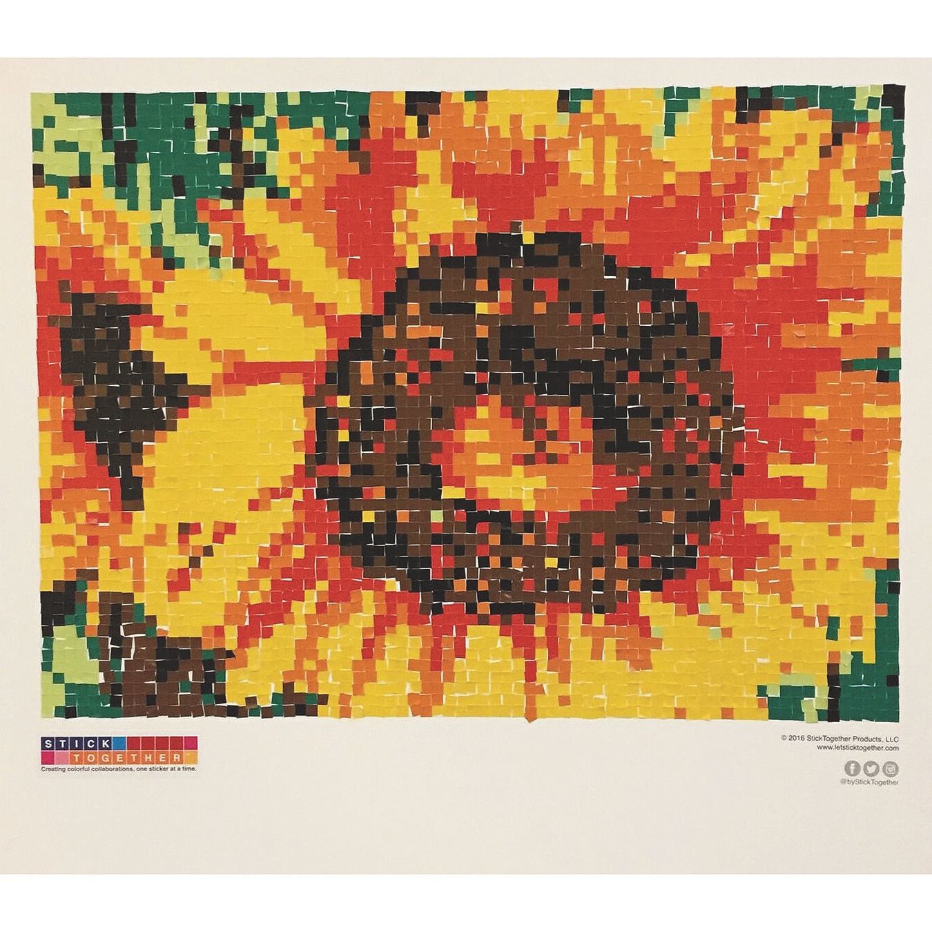 sunflower様 リクエスト 6点 まとめ商品 Buy Collaborative Sticker Mosaic, Sunflower at S&S Worldwide