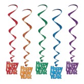 Happy New Year Whirls (Pack of 30)