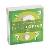 TABLETOPICS® To Go What Do You Think? Card Game