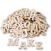 3” Wood Craft Letters (Pack of 300)
