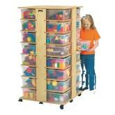 Jonti-Craft® 32-Cubbie Mobile Tower with Tubs