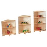 Jonti-Craft® KYDZCurves® Corner Shelf, 29