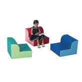 Library Soft Chairs Trio Set