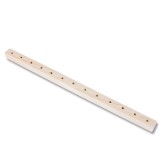 Drilled Wood Hanger (Pack of 24)