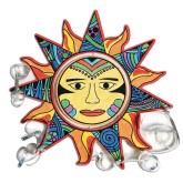 Velvet Aztec Sun Mobile Craft Kit (Pack of 24)