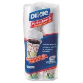 Dixie® PerfecTouch Hot Cups With Lid, 10 oz. (Pack of 50)