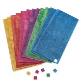 Color Splash!® Adhesive Glitter Foam Squares