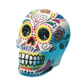 Color-Me™ Ceramic Bisque Skull Banks (Pack of 12)
