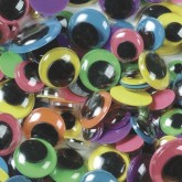 Assorted Wiggly Eyes (Pack of 100)