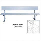 Jaypro® Surface Mount Bench, 7-1/2’