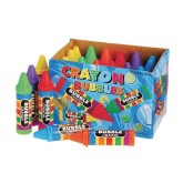 Bubbles with Crayon-Shaped Bottle (Pack of 24)