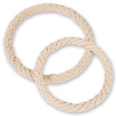 Cotton Rope Covered Wreath, 10