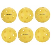 Onix™ Fuse Indoor Pickleballs, Yellow (Pack of 6)