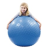 Cando® Inflatable Exercise Sensi-Ball – 34” Blue