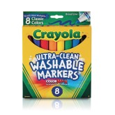 Crayola® Washable Markers (Box of 8)