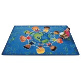 Give The Planet A Hug™ Rug, Three Sizes