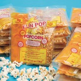 Mega Pop® Corn, Oil and Salt Kit for Popcorn Makers with a 4 oz. Kettle (Case of 36)