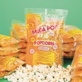 Mega Pop® Corn, Oil and Salt Kit for Popcorn Makers with a 8 oz. Kettle (Case of 24)