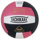 Tachikara® SV-5WSC Volleyball, Pink/White/Black