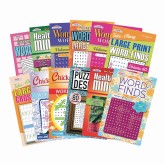 Digest Size Word Find Puzzle Book Set (Pack of 12)