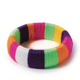 Yarn Bangle Bracelet Craft Kit (Pack of 12)