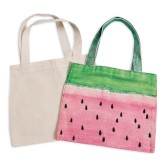 Color-Me™ Medium Canvas Tote (Pack of 6)