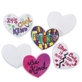 Color-Me™ Heart Pin (Pack of 24)