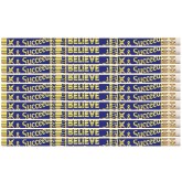 Believe and Succeed Pencils (Pack of 144)
