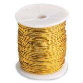 Metallic Gold Stretch Cord