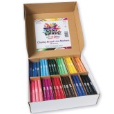 Color Splash!® Chunky Broad Line Marker PlusPack, 12 Colors (Pack of 180)