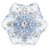 Snowflake Mylar® Balloon (Pack of 10)