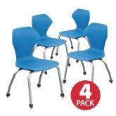 Apex™ Series Stacking Chair, 18” Set (Set of 4)