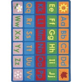 Joy Carpets® Any Day Alphabet Carpet, 5'4