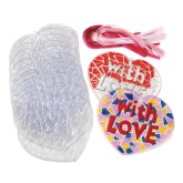 Stained Glass Hearts (Pack of 24)
