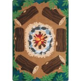 Joy Carpets® Campfire Fun Classroom Rug