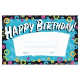 Color Harmony™ Birthday Recognition Award (Pack of 30)
