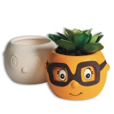 Color-Me™ Ceramic Bisque Flowerpot Buddy (Pack of 12)
