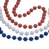 Patriotic Bead Necklaces (Pack of 36)