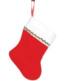 Red Plush Stockings (Pack of 12)