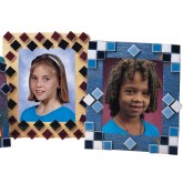 EduCraft® Mosaic Tile Picture Frames Craft Kit (Pack of 12)