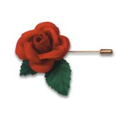 Mini Rose Flower Lapel Pin Boutonniere (Pack of 24)
