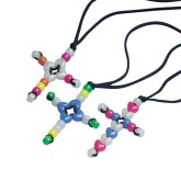 Beaded Cross Necklace Craft Kit (Pack of 12)