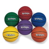Spectrum™ Rubber Basketball Set (Set of 6)