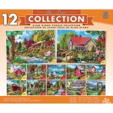 Masterpieces® Alan Giana Folk Art Puzzle Collection 12-Puzzle Multipack