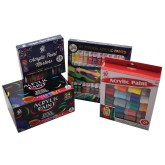 Acrylic Paint Medium Value Pack (Kit of 96)
