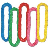 Soft-Twist Poly Leis Party Favors in Assorted Colors (Pack of 144)