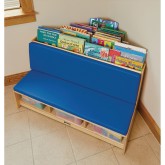 Jonti-Craft® Corner Literacy Nook, Combination Couch and Book Browser