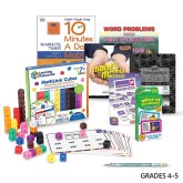 Math Family Engagement Take Home Bags - Math Concepts & Project Based Learning, Grades 4-5