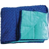 Weighted Fleece Blanket, 7 pounds, 56” X 36”